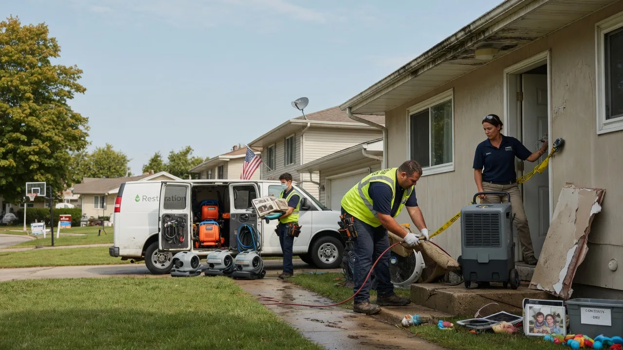 Water Damage Restoration in Ogden, KS near me